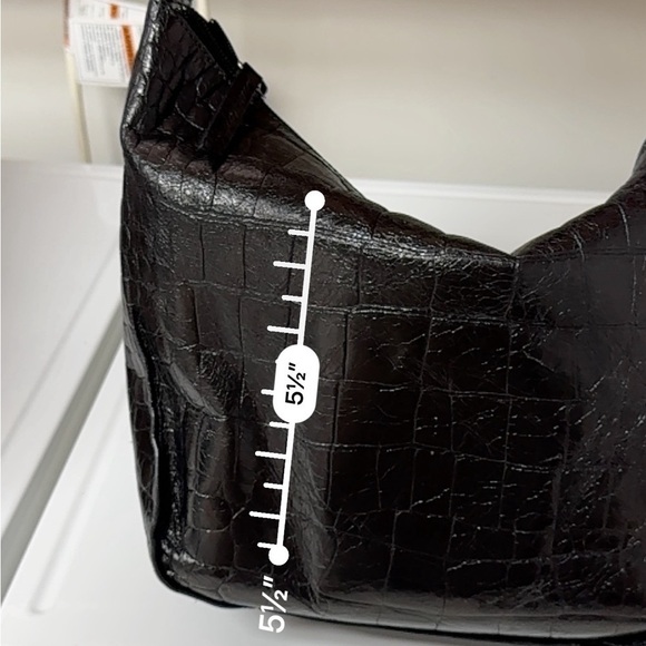 Furla Crocodile-Embossed Women's Bag - Picture 6 of 16